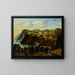 Vista de West Point - Thomas Chambers — cuadro enmarcado en la pared