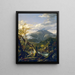 Pase indio - Thomas Cole — cuadro enmarcado en la pared