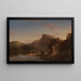 L'Allegro - Thomas Cole — framed artwork on a wall