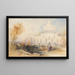 Scene in India - Thomas Colman Dibdin — framed artwork on a wall