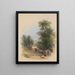 El pozo de St Keyne - Thomas Creswick — cuadro enmarcado en la pared
