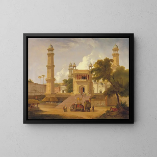 Thomas Daniell - Indian Temple Said to Be the Mosque of AboulNabi Muttra.webp