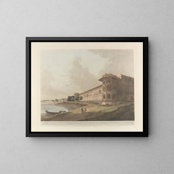 Oriental Scene Painting Pl03 - Thomas Daniell — framed artwork on a wall
