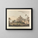 Oriental Scene Painting Pl06 - Thomas Daniell — framed artwork on a wall