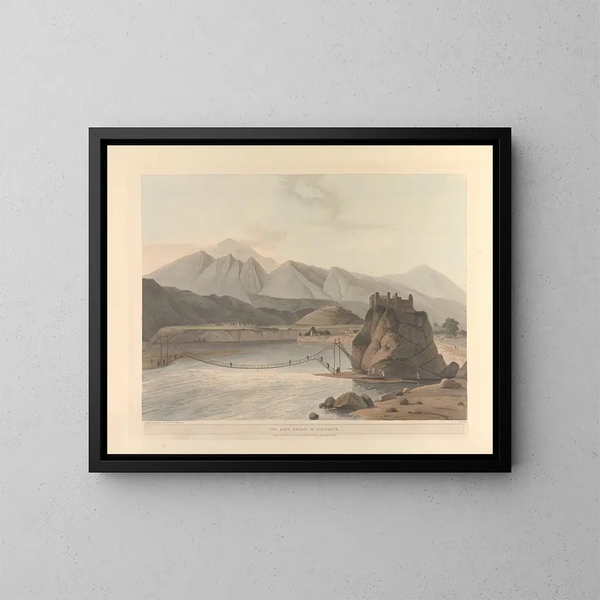 Oriental Scene Pl27 - Thomas Daniell — framed artwork on a wall