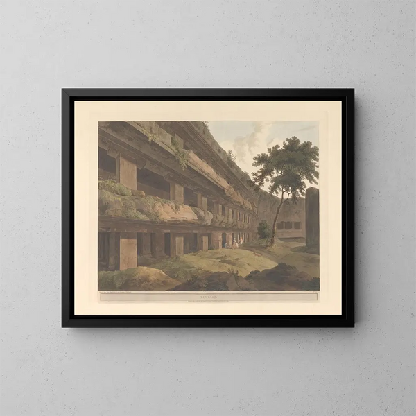 Oriental Scene Pl44 - Thomas Daniell — framed artwork on a wall