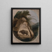El rinoceronte indio - Thomas Daniell — cuadro enmarcado en la pared