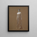 La robe de soirée - Thomas Dewing — framed artwork on a wall