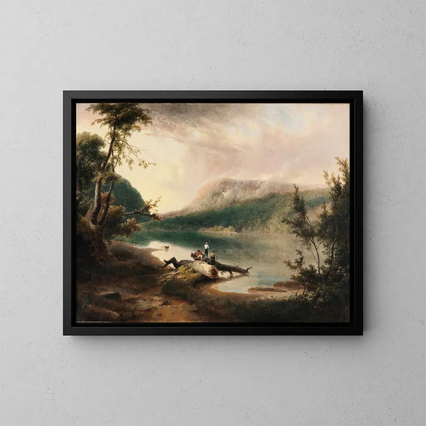 Gorge du Delaware - Thomas Doughty — cuadro enmarcado en la pared