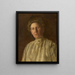 Annie C. Lochrey Husson Mrs. Louis Husson - Thomas Eakins — framed artwork on a wall
