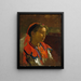 Carmelita Requena - Thomas Eakins — framed artwork on a wall