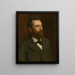 Louis Husson - Thomas Eakins — cuadro enmarcado en la pared