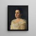Portrait of Mrs. Matilda Searight - Thomas Eakins — framed artwork on a wall