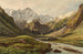 Cascada en la Alpe del valle de Kaprun - Thomas Ender — vista de la obra