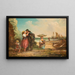 Regreso a la pesca - Thomas F Burn — cuadro enmarcado en la pared