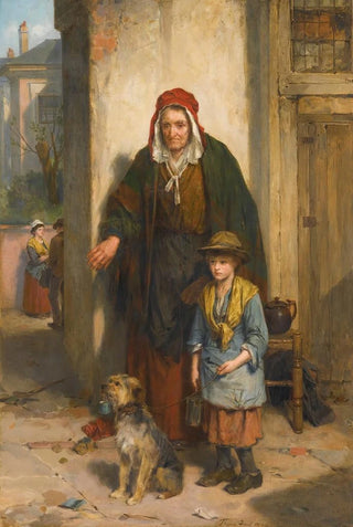 Thomas Faed - A Poor Beggar Bodie.webp