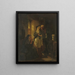 The Choice - Thomas Faed — framed artwork on a wall
