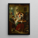 La toilette rustique - Thomas Faed — cuadro enmarcado en la pared