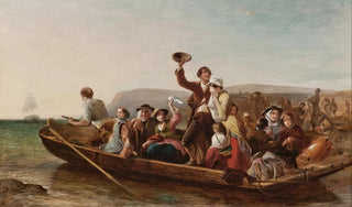 Thomas Falcon Marshall - Emigration the parting day Good Heaven what sorrows gloomd that parting day etc Goldsmith.webp