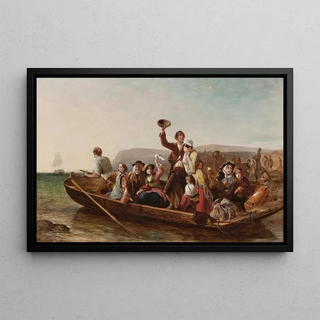 Thomas Falcon Marshall - Emigration the parting day Good Heaven what sorrows gloomd that parting day etc Goldsmith.webp