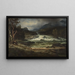 Les chutes de Labro à Kongsberg - Thomas Fearnley — framed artwork on a wall