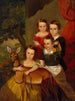 Retrato de los niños Jones de Galveston - Thomas Flintoff — vista de la obra