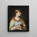 Ophélie - Thomas Francis Dicksee — cuadro enmarcado en la pared