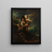 The children of the chalet The wood gatherers - Thomas Gainsborough — framed artwork on a wall