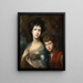 Elizabeth y Thomas Linley - Thomas Gainsborough | Cuadro — cuadro enmarcado en la pared