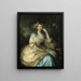 Frances Susanna Lady de Dunstanville - Thomas Gainsborough — cuadro enmarcado en la pared