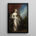 Georgiana Duchess of Devonshire - Thomas Gainsborough — framed artwork on a wall