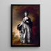 Isabella Vicomtesse Molyneux later Countess of Sefton - Thomas Gainsborough — framed artwork on a wall