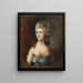 Lady Anne Horace Waldegrave - Thomas Gainsborough — cuadro enmarcado en la pared