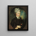 Lady Georgiana Poyntz Countess Spencer - Thomas Gainsborough — framed artwork on a wall
