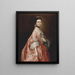 Mary Little plus tard Lady Carr - Thomas Gainsborough — cuadro enmarcado en la pared