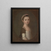 Mademoiselle Susanna Gardiner - Thomas Gainsborough — framed artwork on a wall