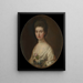 Mme Ralph Izard - Thomas Gainsborough — cuadro enmarcado en la pared