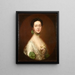 Mme William Monck - Thomas Gainsborough — framed artwork on a wall