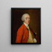 Portrait painting of Robert Price, squire of Foxley - Thomas Gainsborough — framed artwork on a wall