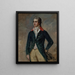 Portrait of Prince Ernest Augustus 1771-1851 later King of Hanover - Thomas Gainsborough — framed artwork on a wall