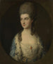 Retrato de una joven llamada Miss Sparrow - Thomas Gainsborough — vista de la obra