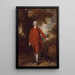 L'honorable Richard Savage Nassau De Zuylestein MP - Thomas Gainsborough — framed artwork on a wall