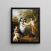 Les Enfants de Marsham - Thomas Gainsborough — framed artwork on a wall