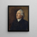 El Reverend Humphry Gainsborough - Thomas Gainsborough — cuadro enmarcado en la pared