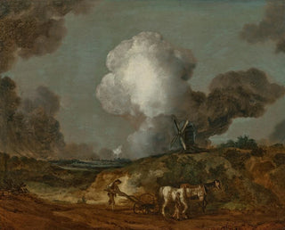La arado de Suffolk - Thomas Gainsborough — vista de la obra