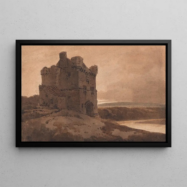 Thomas Girtin - A Border Tower.webp