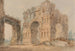 Arco de Janus según Piranèse - Thomas Girtin — vista de la obra