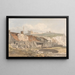 Douvres - Thomas Girtin — cuadro enmarcado en la pared