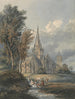 Catedral de Glasgow - Thomas Girtin — vista de la obra