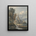 Catedral de Glasgow - Thomas Girtin — cuadro enmarcado en la pared
